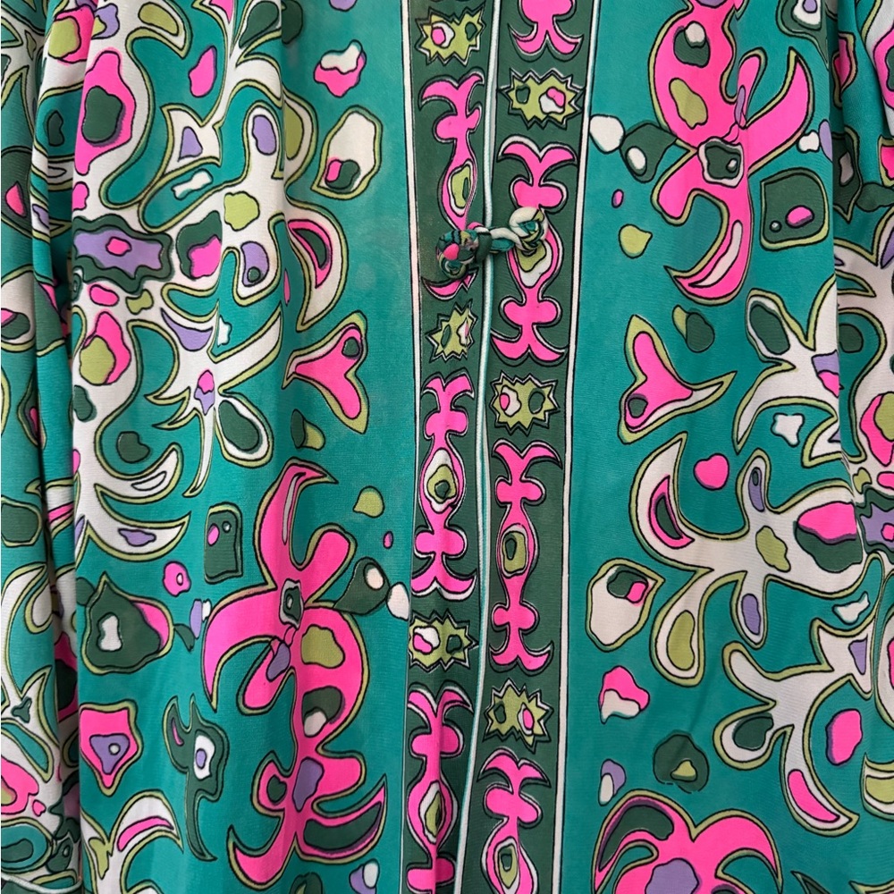 Vibrant Multicolor Patterned Jacket - image 5
